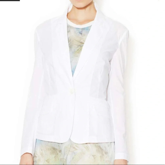 Theyskens’ Theory Jemiz Flanders‎ White Blazer - Picture 1 of 8